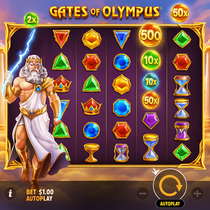 Roby Casino - Gates of Olympus Slot by Pragmatic Play